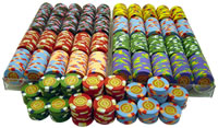 1000 InPlay Clay Poker Chips