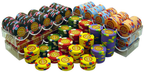 600 InPlay Clay Poker Chip Set