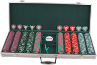 500 Chip Aluminum Poker Chip Case
