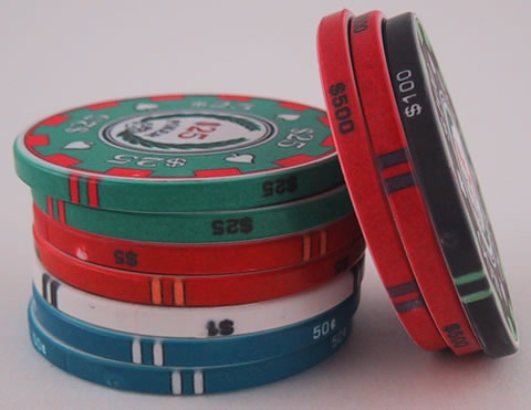 10-Chip Archetype Casino Chip Sample Pack