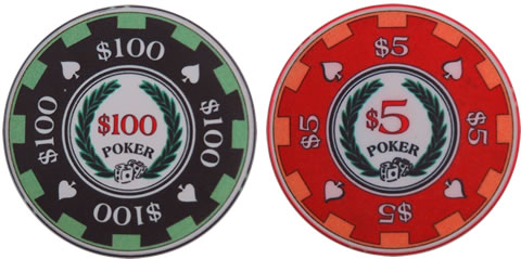 Two Archetype Casino Chip Sample