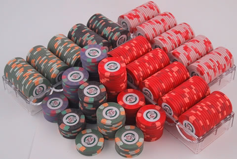 400 Modern Clay Poker Chip Set