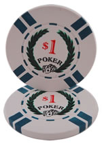 $1 Neophyte Poker Chip