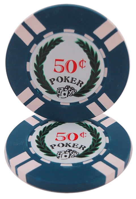 50 Cent Neophyte Poker Chip
