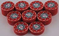 Stack of 50 Archetype Casino Chips
