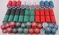 1000 Archetype Casino Chip Set
