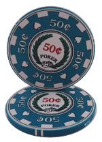 50 Cent Archetype Casino Chip