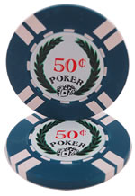 50 cent Neophyte Poker Chip